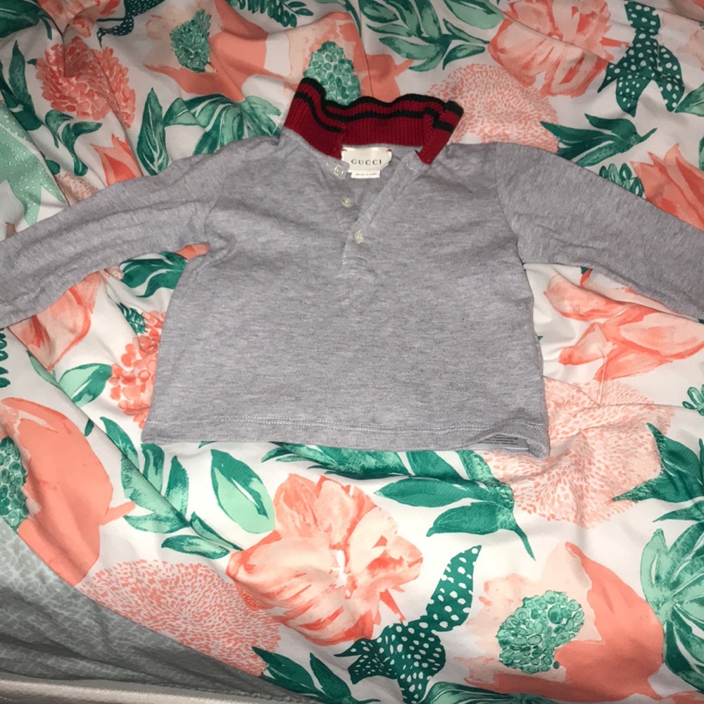 Gucci long sleeve baby Polo